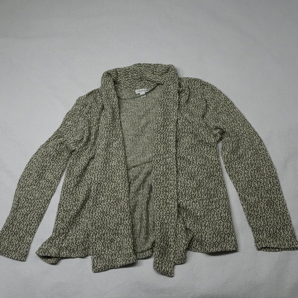 Croft & Barrow Size Large Sage Blend Cardigan Sweater